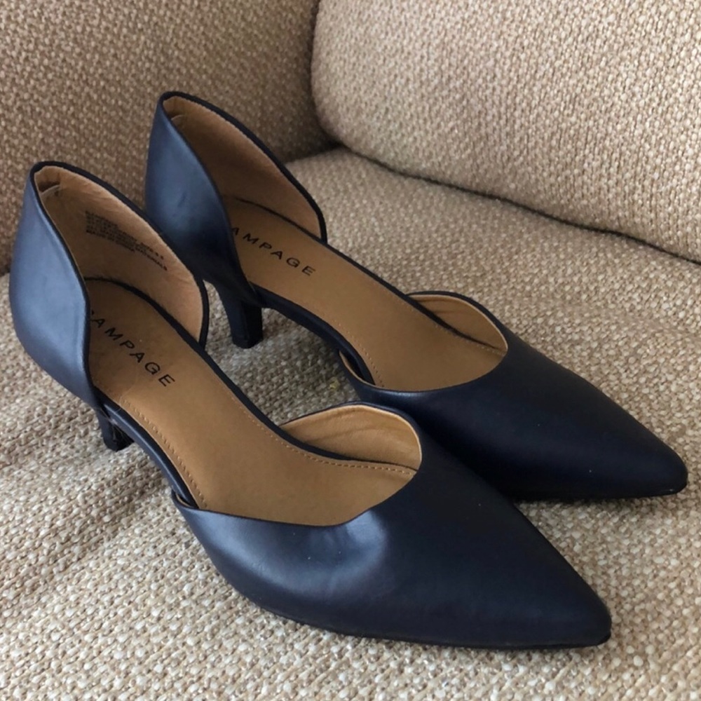 Rampage Kitten Heels